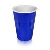 Party 16 oz Plastic Cups in Blue, Set of 24