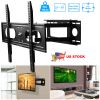 Full Motion TV Wall Mount Swivel Tilt TV Wall Rack Support 37-70â€ TV Wall Mount Max VESA Up To 600x400mm Holds Up To 99LBS