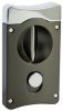 Caseti Wedge V Cigar Cutter - Gunmetal - CACU137GM