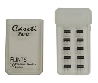Caseti Flint Pack of 10 Premium Quality Flints- Universal Size - CAF001-1