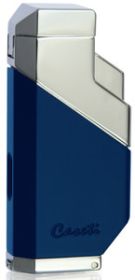 Caseti Cozmo Triple Flame Lighter - Matte Blue - CAL506BL