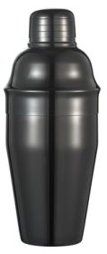 Visol Castillio Gunmetal 12 oz Cocktail Shaker - VAC421GM