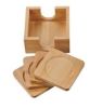 Visol Bamboo Coaster Set - VAC462