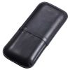 Visol Honor Three-Finger Synthetic Leather Cigar Case - VCASE108A