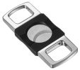 Visol Crater Matte Black Cigar Cutter - VCUT417BK