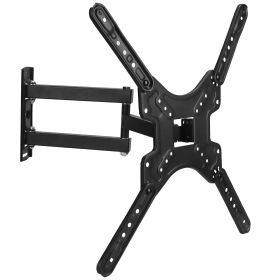 Fixed TV Wall Mount Bracket for 14-60in LED/LCD/PLASMA Flat TV VESA 400x400mm -8Â°~+5Â° Tilt Â±90Â° Swivel
