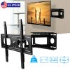 Full Motion TV Wall Mount Swivel Tilt TV Wall Rack Support 37-70â€ TV Wall Mount Max VESA Up To 600x400mm Holds Up To 99LBS