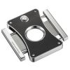 Caseti Dion Black Carbon Fiber Double Guillotine Cigar Cutter - CACU113CB