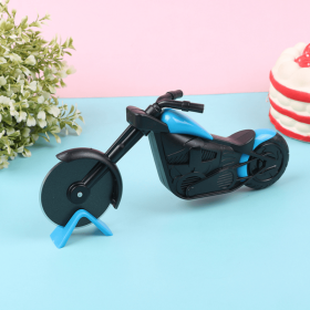 1pc, Premium Pizza Cutter, Stainless Steel Pizza Cutter Wheel, Motorcycle Shape Plastic Pizza Cutter With Stainless Steel Blade