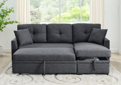 Modular Sleeper Sectional Sofa with Storage