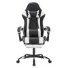 Gaming Chair with Footrest, Ergonomic Computer Chair with Headrest and Lumbar Support