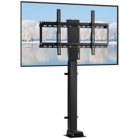 VEVOR Motorized TV Lift Stroke Length 39.4 Inches Motorized TV Mount Fit for 32-70 Inch TV Lift with Remote Control Height Adjustable 28.74-68.11