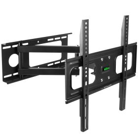 1Pc TV Wall Mount Swivel Tilt Full-Motion Articulating Wall Rack For 32in-55in TVs 99lbs Max Bearing Support VESA Up To 400x400mm
