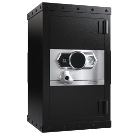 Three-lock Safe, Measuring 28.3 X 16.5 X 14.9 , Suitable For Home And Office Use, Large Steel Digital Safe Equipped With A Digital Lock.