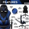 Techni Sport TS-92 Office-PC Gaming Chair, Blue