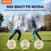 VEVOR Inflatable Bumper Balls 2-Pack, 4FT/1.2M Body Sumo Zorb Balls for Teen, 0.8mm Thick PVC Human Hamster Bubble Balls for Outdoor Team Gaming Play