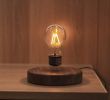 Magnetically suspended light bulb LED light emitting rotating light bulb Living room Study desk Magnetically suspended light bulb Night lamp Atmospher