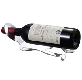 Visol Malbec Stainless Steel Wine Bottle Holder - VAC333