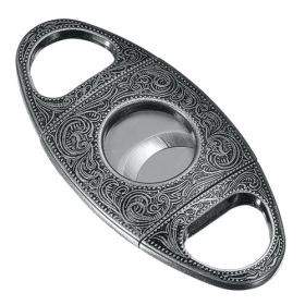 Visol Wild West Antique Silver Cigar Cutter - VCUT419
