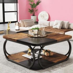 Coffee Table (Color: Black Brown)
