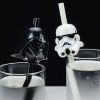 Star wars Straw; creative 3D Novelty design; beverage straw