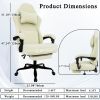 Ergonomic Gaming Chair, Electronic Gaming Chair With Massage Lumbar Support And Foot Pedals, Fabric Computer Chair