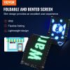VEVOR Programmable LED Sign, P5 Full Color LED Scrolling Panel, DIY Custom Text Animation Pattern Display Board